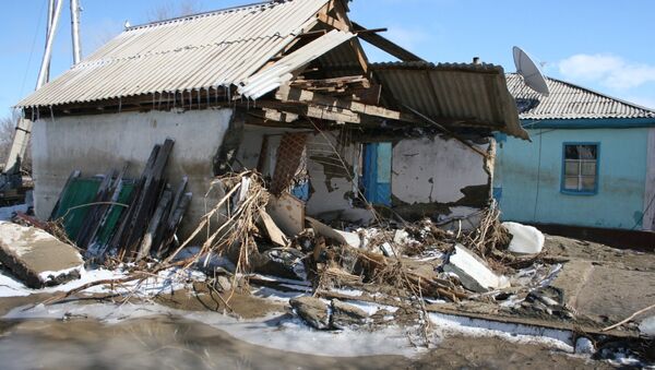 На поселок Кызылагаш десять лет назад обрушилось более 40 миллионов кубометров воды, архивное фото, 2010 год - Sputnik Казахстан