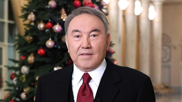 Новогоднее поздравление Нурсултана Назарбаева - Sputnik Казахстан