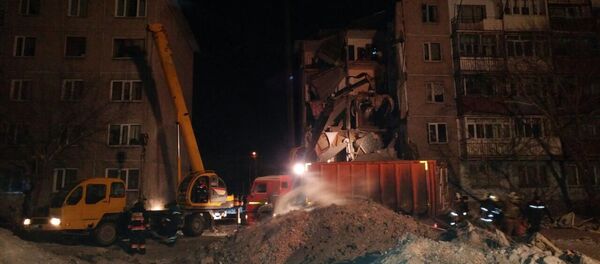 Многоэтажный дом обрушился в поселке Шахан - Sputnik Казахстан