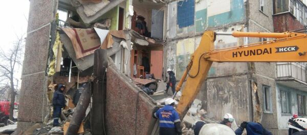 Обрушение пятиэтажки в пос. Шахан Карагандинской области Обрушение пятиэтажки в пос. Шахан Карагандинской области - Sputnik Казахстан