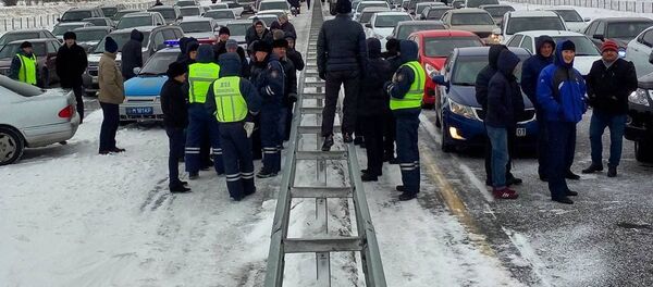 Коллапс на трассе Астана-Караганда - Sputnik Казахстан