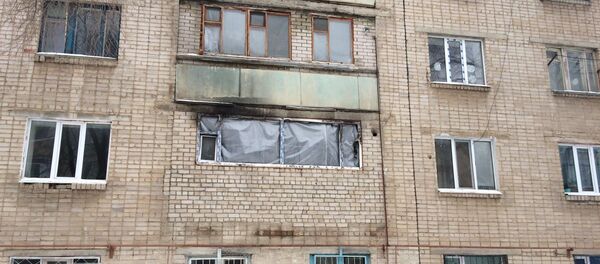 Пожар в малосемейном общежитии в Актобе Пожар в малосемейном общежитии в Актобе - Sputnik Казахстан
