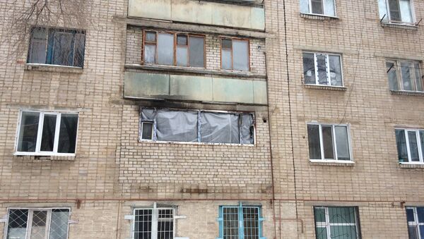 Пожар в малосемейном общежитии в Актобе - Sputnik Казахстан