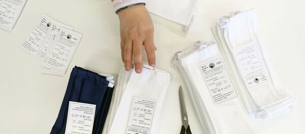 Защитные маски  - Sputnik Казахстан
