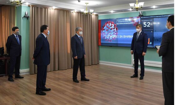 Токаев посетил оперативный центр по координации и мониторингу чрезвычайных ситуаций - Sputnik Казахстан