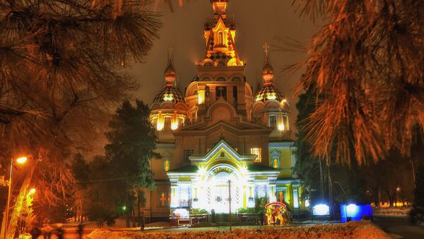 Вознесенский собор в Алматы - Sputnik Казахстан