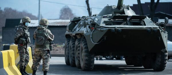 Блокпосты в Алматы - Sputnik Казахстан