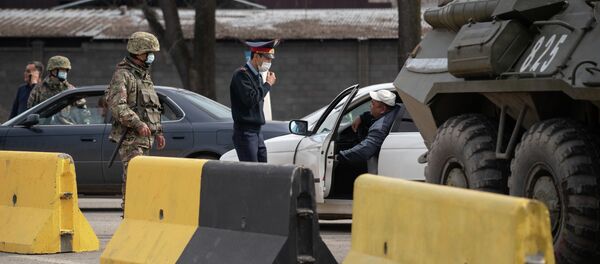 Блокпосты в Алматы - Sputnik Казахстан