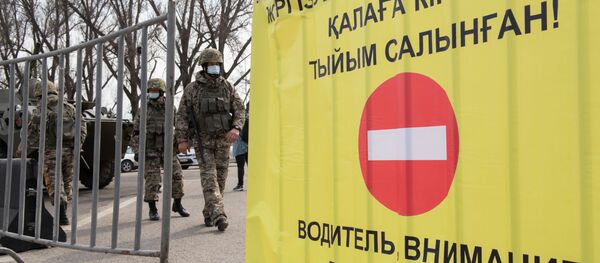 Блокпосты в Алматы - Sputnik Казахстан