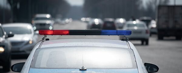 Полицейский автомобиль - Sputnik Қазақстан