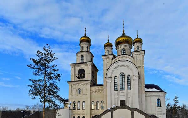 Освящение храма Архангела Михаила в Павлодаре - Sputnik Казахстан
