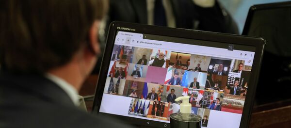 Первый виртуальный саммит G20, посвященный борьбе с коронавирусом - Sputnik Қазақстан