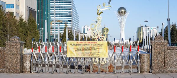 Пустые улицы Нур-Султана днем - Sputnik Казахстан