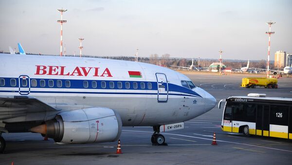 Самолет авиакомпании Белавиа - Sputnik Казахстан