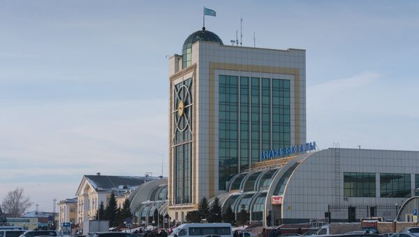 Вокзал столицы, архивное фото - Sputnik Казахстан
