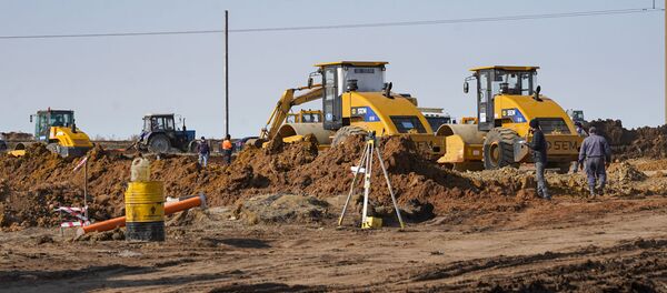 Строительство модульной больницы в Нур-Султане - Sputnik Казахстан