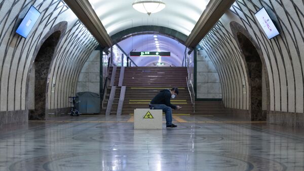 Ситуация в алматинском метро  - Sputnik Казахстан
