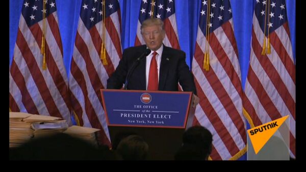 LIVE: Первая официальная пресс-конференция избранного президента США Дональда Трампа - Sputnik Казахстан
