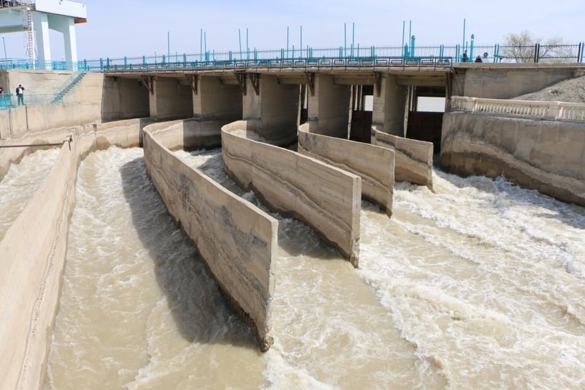 Кызылординский гидроузел - Sputnik Казахстан, 1920, 31.01.2025