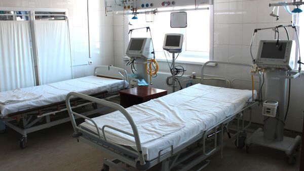 Аппарат для искусственной вентиляции легких в больнице, архивное фото - Sputnik Казахстан