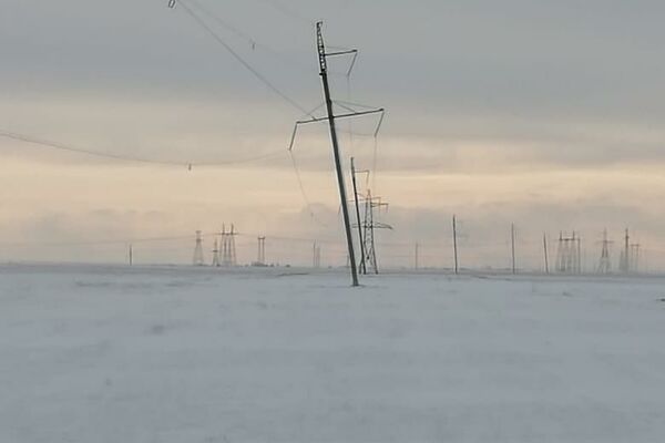 Энергетики устраняют последствия сильной метели в Костанайской области   - Sputnik Казахстан