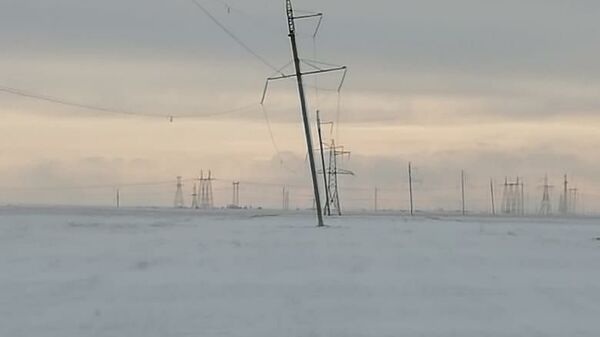 Энергетики устраняют последствия сильной метели в Костанайской области   - Sputnik Казахстан