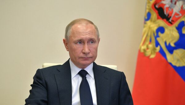 Владимир Путин провел совещание с членами правительства России - Sputnik Казахстан