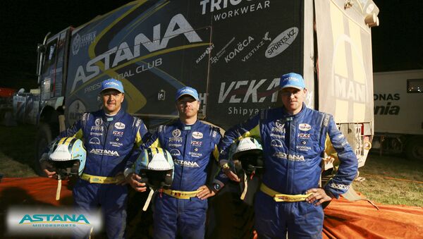 Команда Astana Motorsports - Sputnik Казахстан