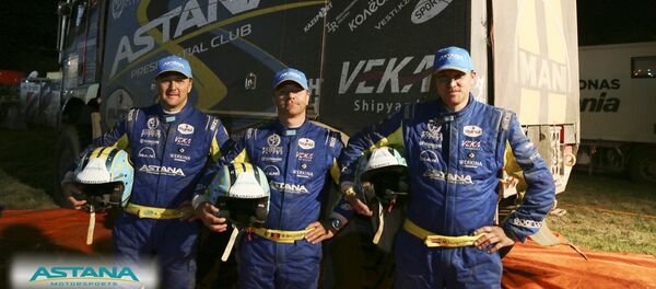 Команда Astana Motorsports - Sputnik Казахстан