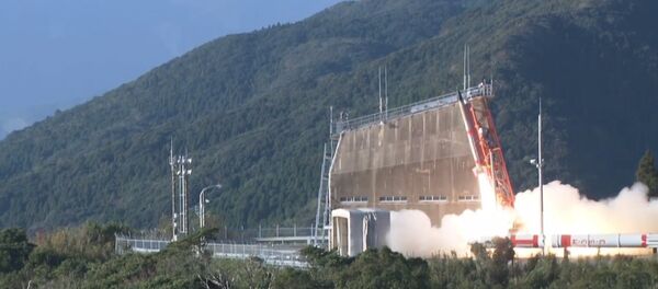 Кадры запуска самой маленькой ракеты в мире - Sputnik Казахстан