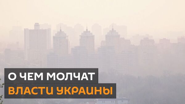 Киев в дыму. Город окутал смог из Чернобыльской зоны - видео - Sputnik Казахстан