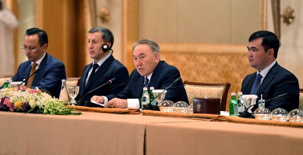 Встреча Нурсултана Назарбаева с представителями деловых кругов ООАЭ - Sputnik Казахстан