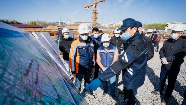 Алтай Кульгинов проверил строительство очистных сооружений в центре столицы - Sputnik Казахстан