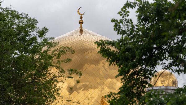 Купол центральной мечети Алматы  - Sputnik Қазақстан