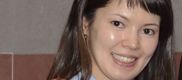 Инспектор местной полицейской службы ДВД Астаны капитан полиции Ляззат Бисембаева Инспектор местной полицейской службы ДВД Астаны капитан полиции Ляззат Бисембаева - Sputnik Казахстан