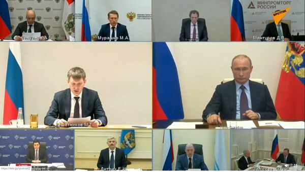 LIVE_Спутник: Совещание Владимира Путина с правительством по ситуации с COVID-19 в России - Sputnik Казахстан