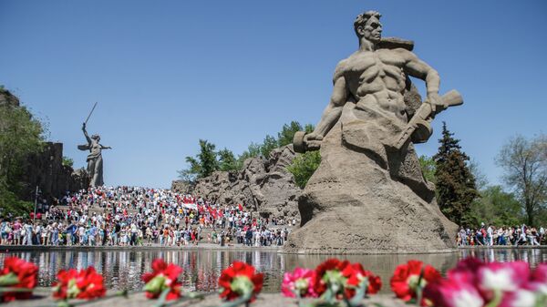 Мемориальный комплекс Мамаев Курган в Волгограде, архивное фото - Sputnik Қазақстан