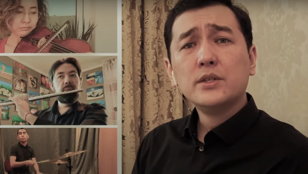 Международный онлайн-проект «Журавли» в День Победы от театра Астана Опера - видео - Sputnik Казахстан