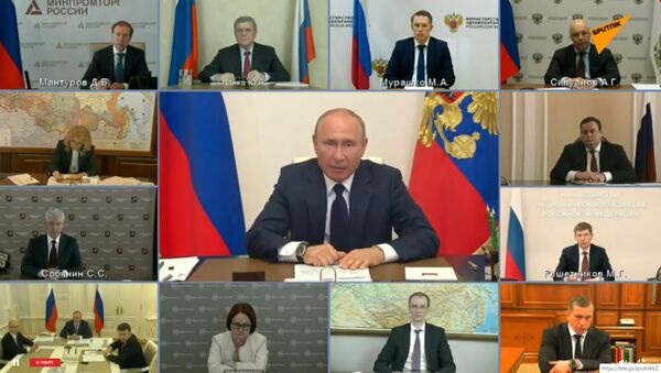 Обращение Владимира Путина к россиянам - Sputnik Казахстан