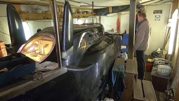 Наутилус своими руками: петербуржец 25 лет строил субмарину - Sputnik Казахстан