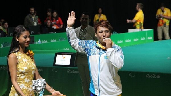 Раушан Койшибаева завоевала золото на Паралимпиаде в Рио - Sputnik Казахстан