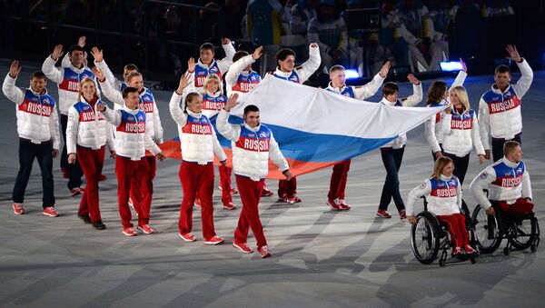 Церемония закрытия XI зимних Паралимпийских игр - Sputnik Казахстан