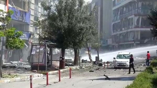 Взрыв в турецком городе Ван - Sputnik Казахстан