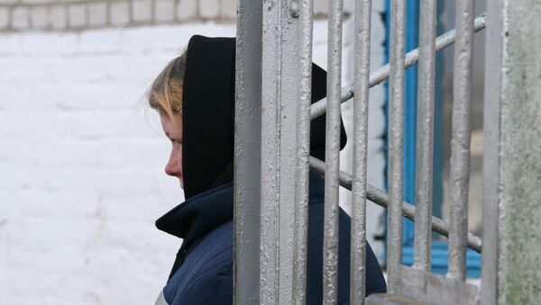 Архивное фото женщины-заключенной - Sputnik Казахстан