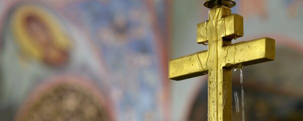 Церковный крест - Sputnik Казахстан
