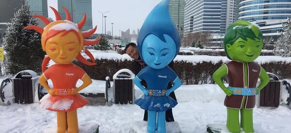 Талисманы выставки ЭКСПО-2017: Сауле, Куат и Молдир - Sputnik Казахстан