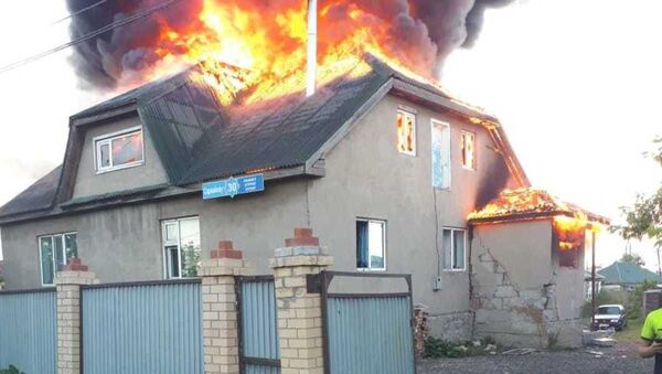 Пожар по улице Саржайлау - Sputnik Казахстан