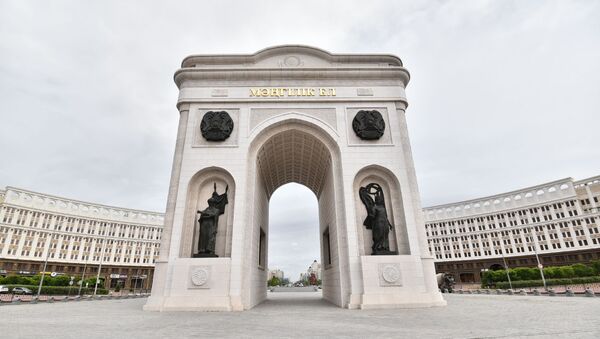 Триумфальная арка Мәнгілік ел в Нур-Султане - Sputnik Казахстан