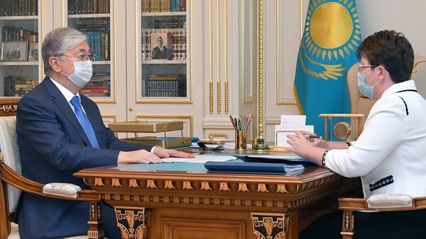 Токаев принял председателя Счетного комитета Наталью Годунову - Sputnik Казахстан