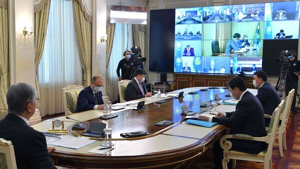 Заседание Нацсовета общественного доверия прошло в режиме видеоконференции  - Sputnik Казахстан